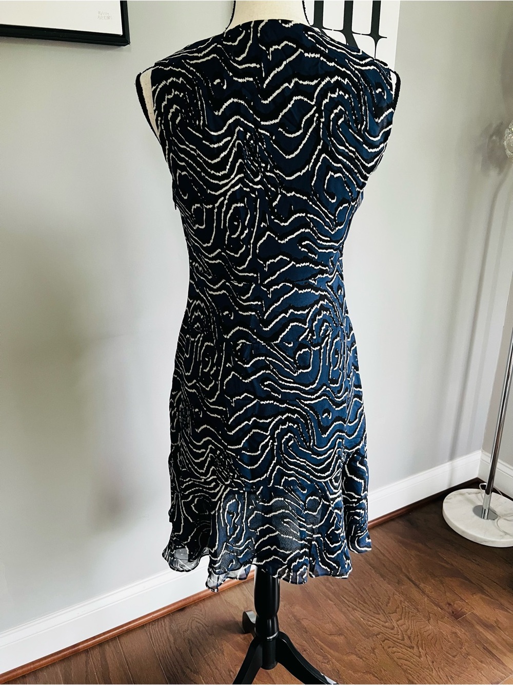 Derek Lam 10 Crosby Cascade Ruffle Silk Dress - Picture 5 of 10